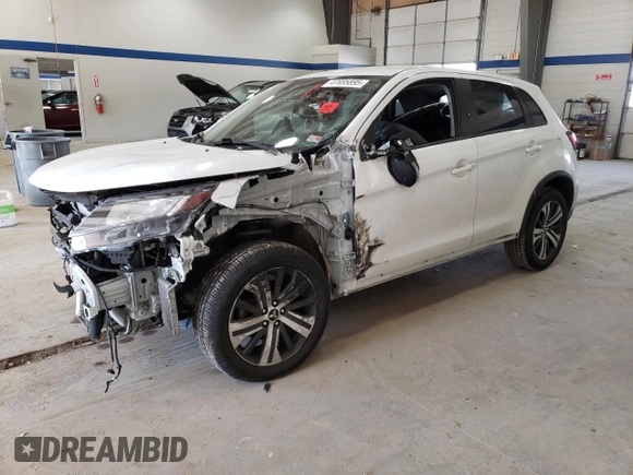 2020 Mitsubishi Outlander Sport SE 2.0 with VIN JA4AP4AU9LU004869, listed as a Copart auction lot 47695895 with 83,628 mi miles and Salvage Title. Bid and sale history available at carsss.com. Image 1.