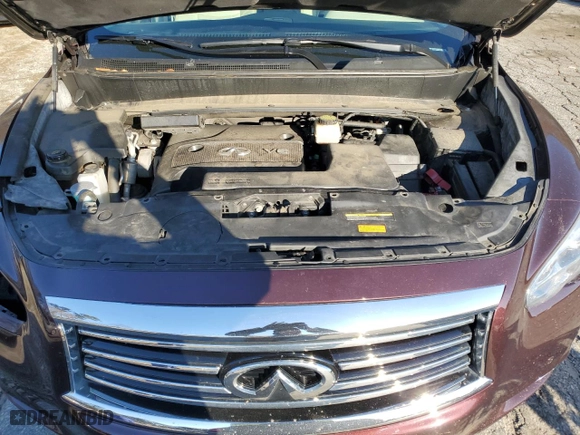 2015 Infiniti QX60 with VIN 5N1AL0MN3FC542648, listed as a Copart auction lot 45194715 with NaN miles and Salvage Title. Bid and sale history available at carsss.com. Image 12.