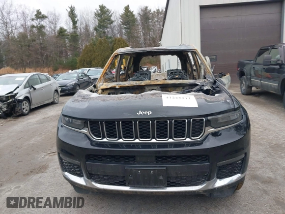2023 Jeep Grand Cherokee Limited z VIN 1C4RJKBGXP8818891, wystawiony jako IAAI lot #41225311 z przebiegiem Nie podano mil oraz . Historia ofert i sprzedaży dostępna na DreamBid. Obrazek 6.