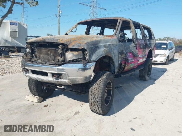 2000 Ford Excursion Limited with VIN 1FMNU43S9YED54222, listed as a IAAI auction lot 41685908 with Not provided miles and . Bid and sale history available at DreamBid. Image 2.