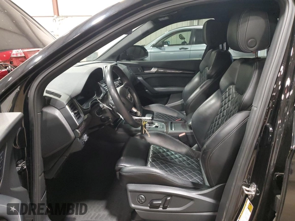 2019 Audi SQ5 Premium Plus with VIN WA1B4AFY8K2106052, listed as a Copart auction lot 53427394 with Not Provided miles and Salvage Title. Bid and sale history available at DreamBid. Image 7.