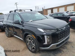 2023 Hyundai Palisade Limited z VIN KM8R54GE0PU525642, wystawiony jako IAAI lot #41540763 z przebiegiem 28 123 mil mil oraz . Historia ofert i sprzedaży dostępna na DreamBid. Obrazek 1.