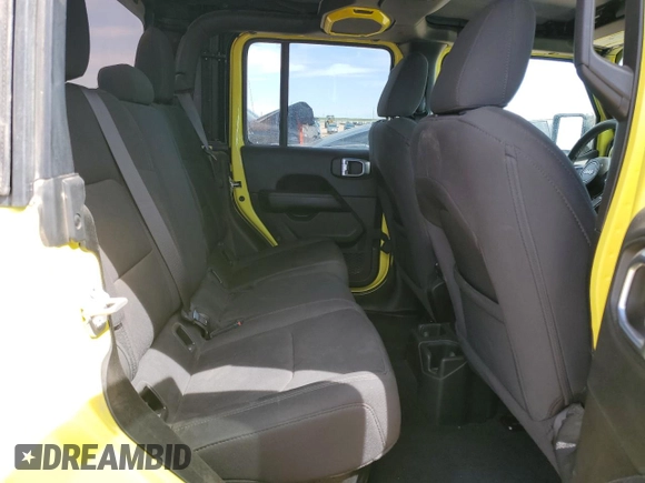 2023 Jeep Gladiator Overland with VIN 1C6HJTFG7PL564945, listed as a Copart auction lot 55837975 with 35,693 mi miles and Salvage title. Bid and sale history available at DreamBid. Image 10.