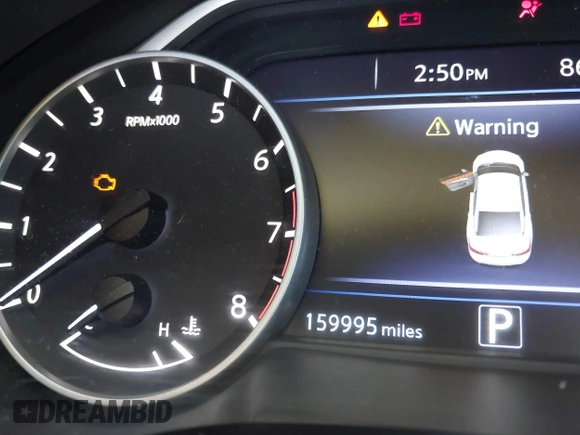 2017 Nissan Maxima SV with VIN 1N4AA6AP7HC456500, listed as a IAAI auction lot 41678956 with 159,995 mi miles and . Bid and sale history available at DreamBid. Image 15.