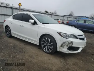 2018 Acura ILX Special Edition with VIN 19UDE2F45JA003417, listed as a Copart auction lot 48870585 with Not provided miles and Salvage title. Bid and sale history available at DreamBid. Image 4.