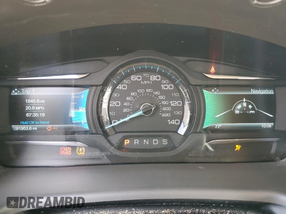 2019 Ford Flex SEL with VIN 2FMGK5C85KBA02332, listed as a Copart auction lot 51105365 with 91,953 mi miles and Salvage Title. Bid and sale history available at carsss.com. Image 9.