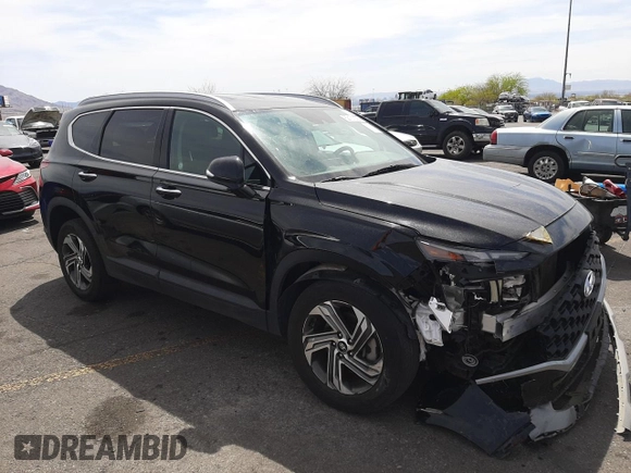 2023 Hyundai Santa Fe SEL z VIN 5NMS2DAJ4PH547879, wystawiony jako Copart lot #52101375 z przebiegiem 53 644 mil mil oraz Szkoda całkowita • Salvage title. Historia ofert i sprzedaży dostępna na DreamBid. Obrazek 4.