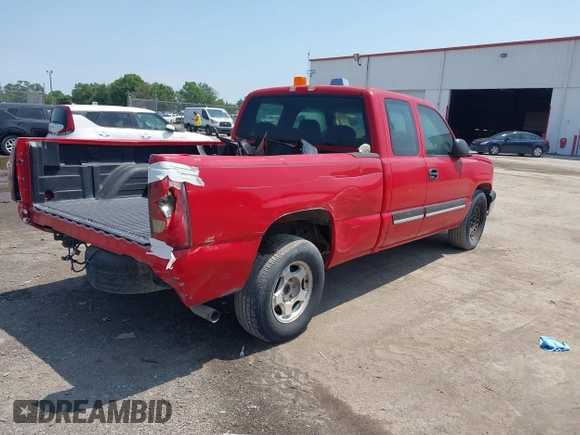 2005 Chevrolet Silverado 1500 Work Truck with VIN 1GCEC19X15Z309756, listed as a IAAI auction lot 42232258 with Not Provided miles and . Bid and sale history available at DreamBid. Image 4.
