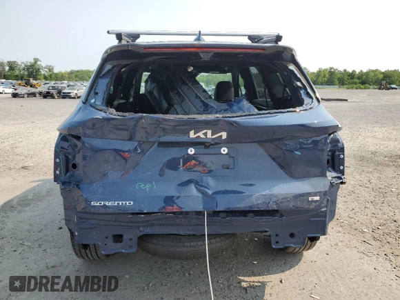 2024 Kia Sorento X-Line SX Prestige z VIN 5XYRKDJF2RG301291, wystawiony jako Copart lot #58552365 z przebiegiem 9 199 mil mil oraz Szkoda całkowita • Salvage title. Historia ofert i sprzedaży dostępna na DreamBid. Obrazek 6.