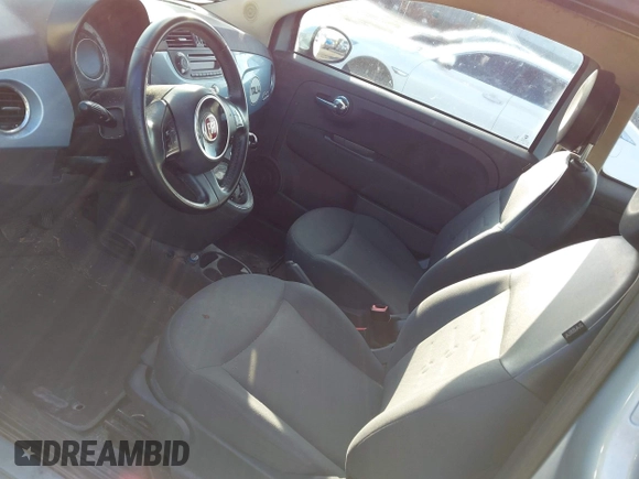 2013 FIAT 500 Pop with VIN 3C3CFFAR1DT754372, listed as a IAAI auction lot 41920208 with 1 mi miles. Bid and sale history available at carsss.com. Image 12.