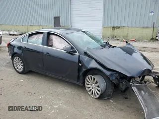 2011 Buick Regal CXL RL4 with VIN W04GS5EC6B1009060, listed as a Copart auction lot 64366494 with 0 mi miles and Salvage Title. Bid and sale history available at carsss.com. Image 4.