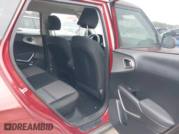 2021 Kia Soul S with VIN KNDJ23AUXM7789160, listed as a IAAI auction lot 42001721 with 78,930 mi miles and . Bid and sale history available at DreamBid. Image 8.