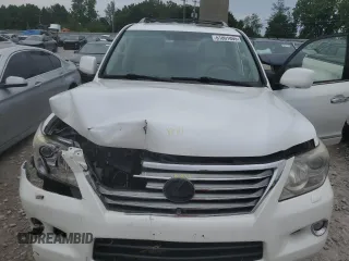 2011 Lexus LX 570 with VIN JTJHY7AX7B4082169, listed as a Copart auction lot 61801895 with 174,635 mi miles and Clean title. Bid and sale history available at DreamBid. Image 12.