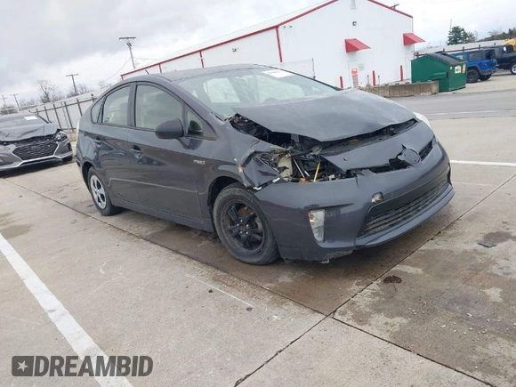 2015 Toyota Prius Four with VIN JTDKN3DU8F0433115, listed as a IAAI auction lot 40888177 with Not Provided miles and . Bid and sale history available at DreamBid. Image 1.