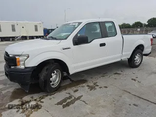 2018 Ford F-150 XL with VIN 1FTEX1CP4JFC55703, listed as a Copart auction lot 58748825 with 152,891 mi miles and Clean title. Bid and sale history available at DreamBid. Image 1.