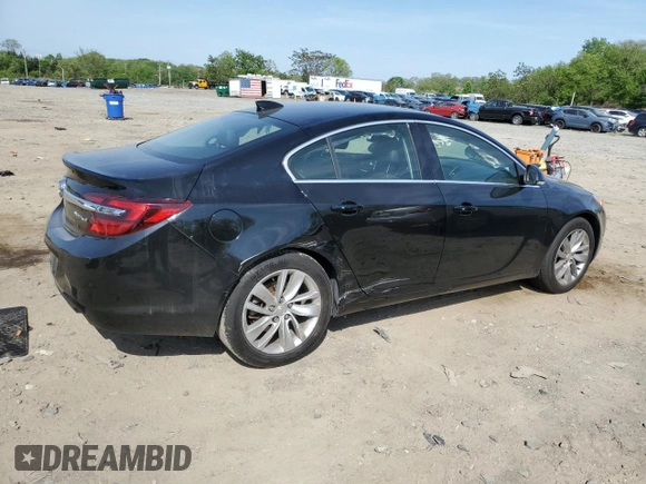 2016 Buick Regal Premium II with VIN 2G4GS5GXXG9188174, listed as a Copart auction lot 54869315 with 71,922 mi miles and Salvage title. Bid and sale history available at DreamBid. Image 3.
