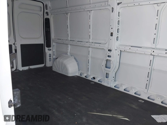 2024 Ram ProMaster Cargo Tradesman with VIN 3C6LRVDG8RE133415, listed as a IAAI auction lot 41345776 with 12,574 mi miles and . Bid and sale history available at DreamBid. Image 8.