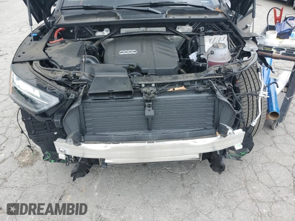 2023 Audi Q5 Sportback S line Premium with VIN WA14AAFY8P2074065, listed as a Copart auction lot 56874145 with 16,659 mi miles and Salvage title. Bid and sale history available at DreamBid. Image 11.