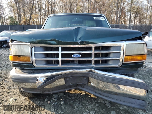 1995 Ford F-150 with VIN 1FTEF15N2SNA42822, listed as a Copart auction lot 80903914 with 0 mi miles and Salvage Title. Bid and sale history available at carsss.com. Image 5.