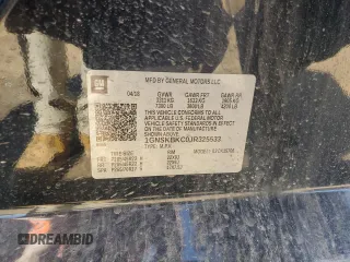 2018 Chevrolet Tahoe LT with VIN 1GNSKBKC0JR325533, listed as a Copart auction lot 52045015 with 162,761 mi miles and Clean title. Bid and sale history available at DreamBid. Image 13.