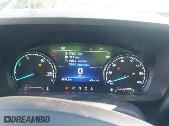 2023 Ford Maverick XL with VIN 3FTTW8E36PRB01244, listed as a IAAI auction lot 42023048 with 4,834 mi miles and . Bid and sale history available at DreamBid. Image 7.
