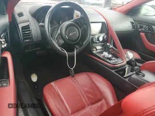 2014 Jaguar F-Type S with VIN SAJWA6FC2E8K01114, listed as a Copart auction lot 74242084 with Not Provided miles and Salvage Title. Bid and sale history available at DreamBid. Image 8.