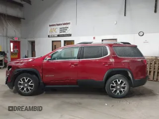 2020 GMC Acadia SLE with VIN 1GKKNKLA7LZ210660, listed as a IAAI auction lot 41374358 with 59,083 mi miles and . Bid and sale history available at carsss.com. Image 15.