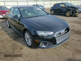 2019 Audi A4 Premium Plus with VIN WAUENAF40KN002714, listed as a Copart auction lot 46625275 with 40,124 mi miles and Salvage Title. Bid and sale history available at carsss.com. Image 10.