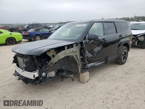 2024 Hyundai Santa Fe SE with VIN 5NMP14GL5RH055401, listed as a Copart auction lot 50745025 with 7,694 mi miles and Salvage title. Bid and sale history available at DreamBid. Image 1.
