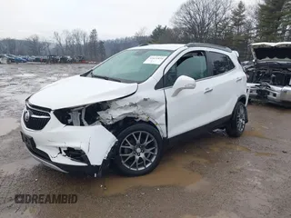 2018 Buick Encore Sport Touring with VIN KL4CJ1SB3JB683195, listed as a IAAI auction lot 41672834 with 19,037 mi miles. Bid and sale history available at carsss.com. Image 2.