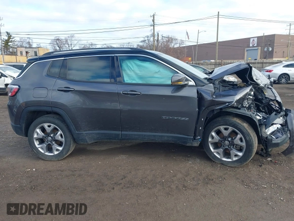 2021 Jeep Compass Limited with VIN 3C4NJDCB8MT524299, listed as a IAAI auction lot 41718321 with 67,618 mi miles and . Bid and sale history available at carsss.com. Image 13.
