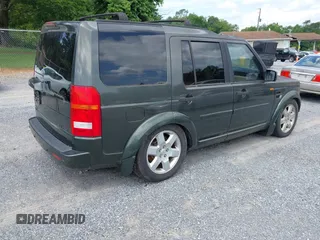 2005 Land Rover LR3 HSE with VIN SALAG25465A341887, listed as a IAAI auction lot 42641947 with 150,200 mi miles and . Bid and sale history available at DreamBid. Image 4.