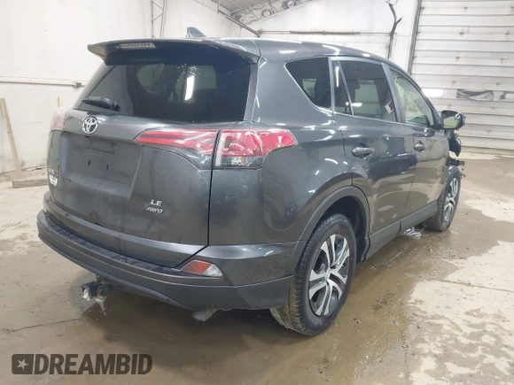 2018 Toyota RAV4 LE with VIN JTMBFREV5JJ222366, listed as a IAAI auction lot 42447353 with 132,182 mi miles and . Bid and sale history available at DreamBid. Image 4.