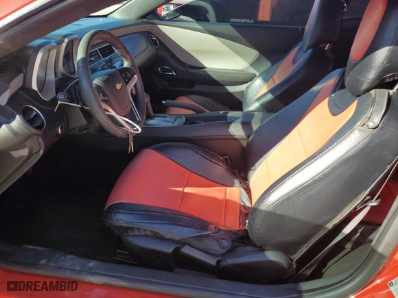 2015 Chevrolet Camaro LS with VIN 2G1FB1E33F9255066, listed as a Copart auction lot 87185474 with 173,995 mi miles and Salvage Title. Bid and sale history available at carsss.com. Image 7.
