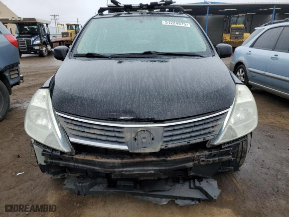 2008 Nissan Versa 1.8 SL with VIN 3N1BC13E18L447533, listed as a Copart auction lot 51224975 with 148,806 mi miles and Salvage Title. Bid and sale history available at carsss.com. Image 5.