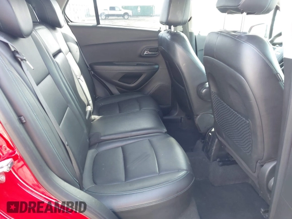 2016 Chevrolet Trax LTZ with VIN KL7CJRSBXGB572279, listed as a IAAI auction lot 41866351 with 97,363 mi miles. Bid and sale history available at carsss.com. Image 8.