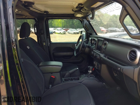 2021 Jeep Gladiator Willys with VIN 1C6HJTAG7ML514114, listed as a IAAI auction lot 42399793 with 78,829 mi miles and . Bid and sale history available at DreamBid. Image 5.