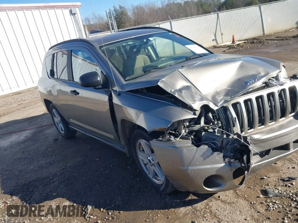 2007 Jeep Compass Sport with VIN 1J8FT47087D363592, listed as a IAAI auction lot 41391452 with 145,833 mi miles. Bid and sale history available at carsss.com. Image 18.
