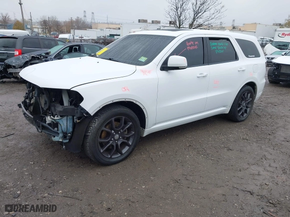 2016 Dodge Durango R/T with VIN 1C4SDJCT6GC385548, listed as a IAAI auction lot 40929345 with 139,826 mi miles. Bid and sale history available at carsss.com. Image 17.
