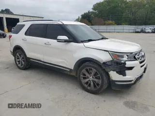 2018 Ford Explorer Limited with VIN 1FM5K7F86JGA16228, listed as a Copart auction lot 51294205 with 171,001 mi miles and Salvage Title. Bid and sale history available at carsss.com. Image 4.
