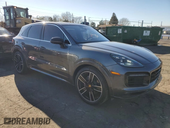 2019 Porsche Cayenne E-Hybrid with VIN WP1AE2AY7KDA50488, listed as a Copart auction lot 62614494 with 48,366 mi miles and Salvage title. Bid and sale history available at DreamBid. Image 4.