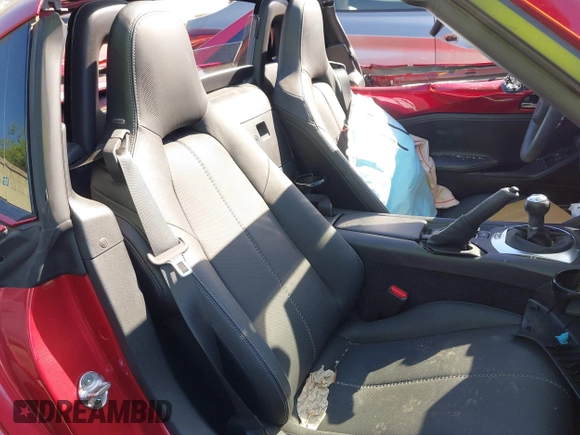 2021 Mazda MX-5 Miata Grand Touring с VIN JM1NDAM71M0459437, выставлен на аукционе IAAI как лот 41808704 с пробегом 19 368 миль миль и . История ставок и продаж доступна на DreamBid. Изображение 8.