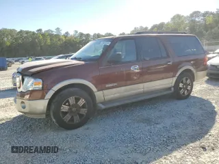 2007 Ford Expedition EL Eddie Bauer with VIN 1FMFK17567LA20933, listed as a Copart auction lot 75409224 with 248,508 mi miles and Salvage Title. Bid and sale history available at carsss.com. Image 1.