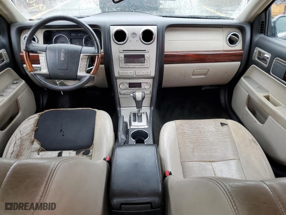 2007 Lincoln MKZ with VIN 3LNHM26TX7R633227, listed as a Copart auction lot 72398074 with 232,149 mi miles and Salvage Title. Bid and sale history available at carsss.com. Image 8.