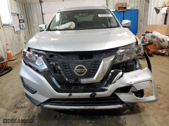 2017 Nissan Rogue SV with VIN 5N1AT2MV9HC881638, listed as a Copart auction lot 49826095 with 159,441 mi miles and Salvage Title. Bid and sale history available at carsss.com. Image 5.