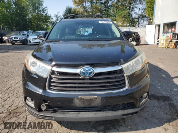 2016 Toyota Highlander Hybrid Limited with VIN 5TDDCRFH2GS020638, listed as a Copart auction lot 70344394 with 161,764 mi miles and Salvage Title. Bid and sale history available at carsss.com. Image 5.