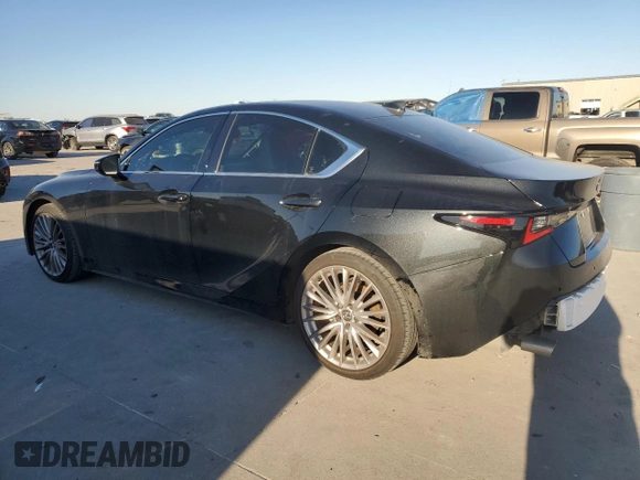2024 Lexus IS 300 with VIN JTHDA1D2XR5128907, listed as a Copart auction lot 89364525 with 10,573 mi miles and Salvage title. Bid and sale history available at DreamBid. Image 2.