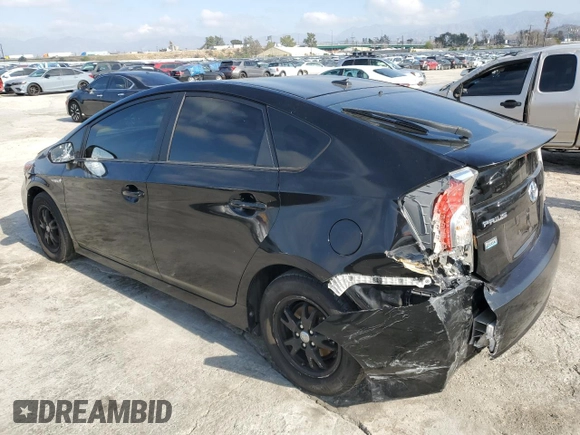 2013 Toyota Prius One with VIN JTDKN3DU9D5593262, listed as a Copart auction lot 44037195 with 128,924 mi miles and Salvage Title. Bid and sale history available at carsss.com. Image 2.