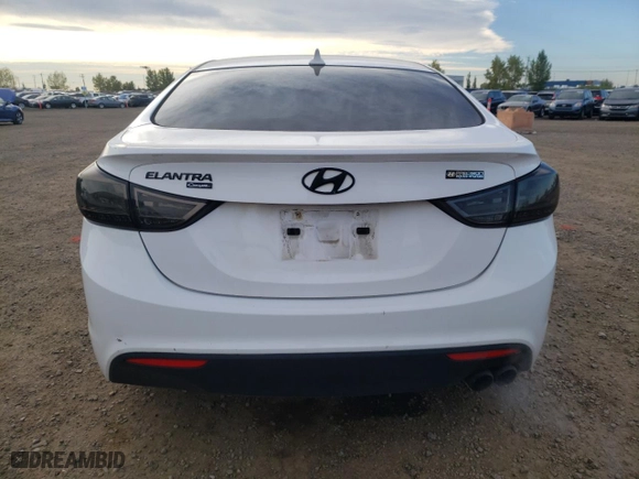 2013 Hyundai Elantra Coupe GS PZEV with VIN KMHDH6AEXDU022282, listed as a Copart auction lot 72997404 with 217,634 mi miles and Salvage Title. Bid and sale history available at carsss.com. Image 6.