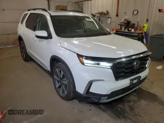 2024 Honda Pilot Elite with VIN 5FNYG1H86RB008231, listed as a Copart auction lot 41497485 with 12,829 mi miles and Salvage Title. Bid and sale history available at carsss.com. Image 4.